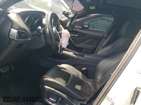 2019 Jaguar F-Pace 25t Premium with VIN SADCJ2FX7KA616516, listed as a Copart auction lot 55295245 with 108,575 mi miles and Salvage title. Bid and sale history available at DreamBid. Image 7.