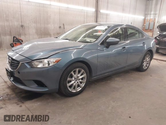 2015 Mazda 6 i Sport with VIN JM1GJ1U65F1170793, listed as a IAAI auction lot 41266146 with 125,701 mi miles and . Bid and sale history available at carsss.com. Image 18.