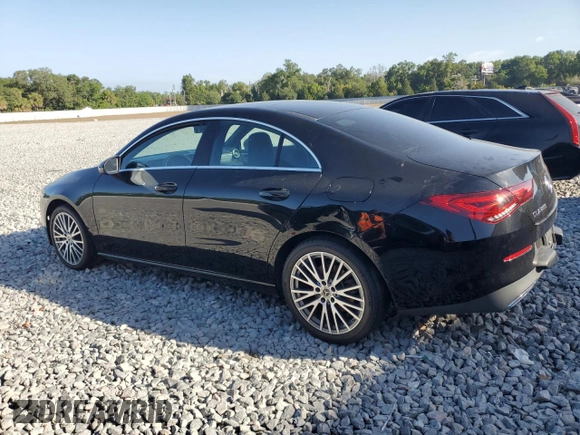 2020 Mercedes-Benz CLA 250 with VIN W1K5J4GB3LN104206, listed as a Copart auction lot 55459675 with 91,820 mi miles and Clean Title. Bid and sale history available at DreamBid. Image 2.