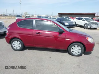 2007 Hyundai Accent GS with VIN KMHCM36C57U042263, listed as a IAAI auction lot 41688785 with 65,176 mi miles. Bid and sale history available at carsss.com. Image 13.