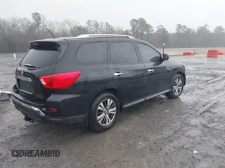 2018 Nissan Pathfinder SV with VIN 5N1DR2MN7JC652781, listed as a IAAI auction lot 41743833 with 68,469 mi miles. Bid and sale history available at carsss.com. Image 4.