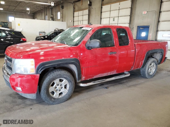 2007 Chevrolet Silverado 1500 LTZ with VIN 2GCEK19JX71646601, listed as a Copart auction lot 52443915 with 225,585 mi miles and Clean Title. Bid and sale history available at carsss.com. Image 1.