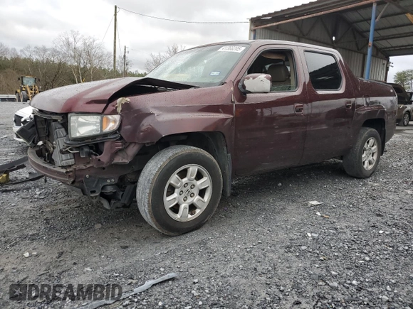 2007 Honda Ridgeline RTL z VIN 2HJYK16517H527441, wystawiony jako Copart lot #41366205 z przebiegiem 266 566 mil mil oraz Szkoda całkowita • Salvage title. Historia ofert i sprzedaży dostępna na DreamBid. Obrazek 1.