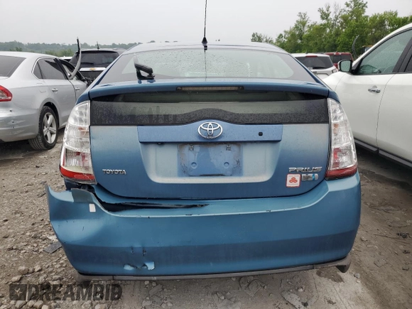 2007 Toyota Prius z VIN JTDKB20U977675087, wystawiony jako Copart lot #58346235 z przebiegiem 146 082 mil mil oraz Szkoda całkowita • Salvage title. Historia ofert i sprzedaży dostępna na DreamBid. Obrazek 6.