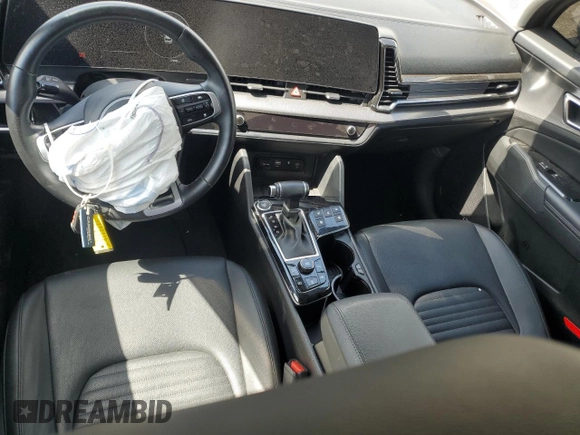 2023 Kia Sportage SX-Prestige with VIN 5XYK53AF8PG104724, listed as a Copart auction lot 57348665 with 17,845 mi miles and Salvage title. Bid and sale history available at DreamBid. Image 8.