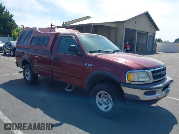 1998 Ford F-150 with VIN 1FTZF182XWKA36602, listed as a IAAI auction lot 42472442 with 112,235 mi miles and . Bid and sale history available at DreamBid. Image 1.