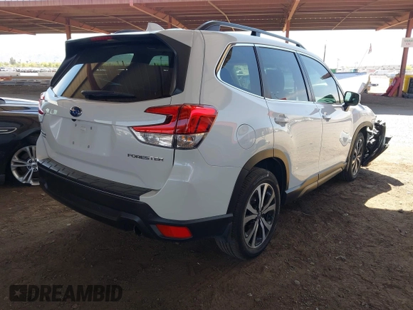 2021 Subaru Forester Limited with VIN JF2SKAUC1MH544738, listed as a IAAI auction lot 42020551 with 23,148 mi miles. Bid and sale history available at carsss.com. Image 4.