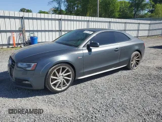 2015 Audi S5 Premium Plus z VIN WAUCGAFR5FA036870, wystawiony jako Copart lot #50147635 z przebiegiem 160 692 mil mil oraz Szkoda całkowita • Salvage title. Historia ofert i sprzedaży dostępna na DreamBid. Obrazek 1.