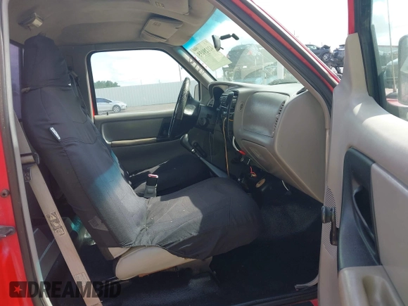 1999 Ford Ranger XL with VIN 1FTYR10V3XPB90632, listed as a IAAI auction lot 42129155 with 316,641 mi miles. Bid and sale history available at carsss.com. Image 5.