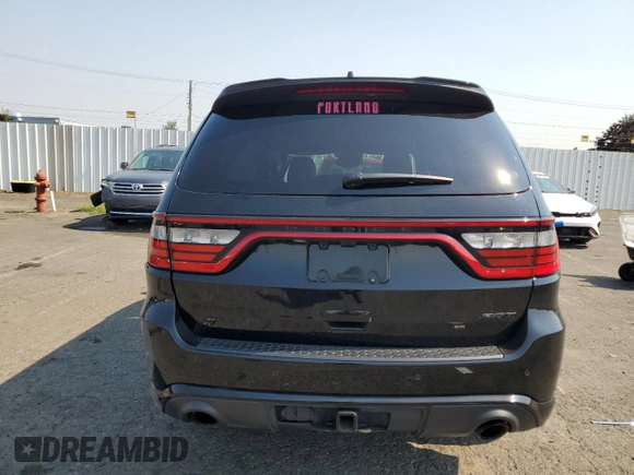 2023 Dodge Durango SRT 392 Premium with VIN 1C4SDJGJ3PC599972, listed as a Copart auction lot 70331074 with 29,929 mi miles and Salvage Title. Bid and sale history available at DreamBid. Image 6.