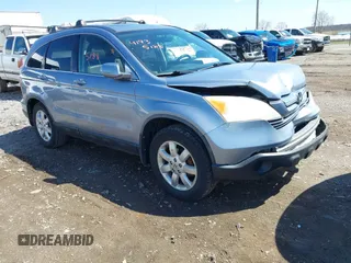 2008 Honda CR-V EX-L with VIN JHLRE48738C039146, listed as a IAAI auction lot 41935188 with 212,607 mi miles. Bid and sale history available at carsss.com. Image 1.