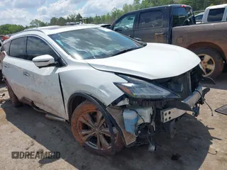 2019 Nissan Murano S with VIN 5N1AZ2MJ7KN159902, listed as a IAAI auction lot 42217243 with 86,400 mi miles and . Bid and sale history available at DreamBid. Image 1.