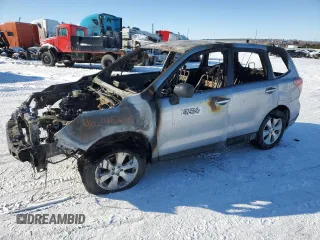2014 Subaru Forester 2.5i with VIN JF2SJAAC9EH445898, listed as a Copart auction lot 46245645 with 0 mi miles and Salvage Title. Bid and sale history available at carsss.com. Image 1.