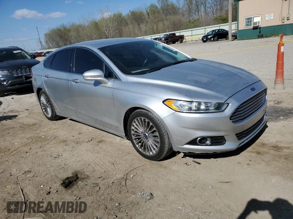 2014 Ford Fusion Titanium with VIN 3FA6P0K98ER164935, listed as a Copart auction lot 53488255 with 145,759 mi miles and Clean Title. Bid and sale history available at DreamBid. Image 4.