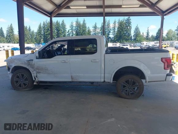 2017 Ford F-150 XL with VIN 1FTEW1EGXHFA37307, listed as a IAAI auction lot 42709550 with 89,499 mi miles and . Bid and sale history available at DreamBid. Image 15.