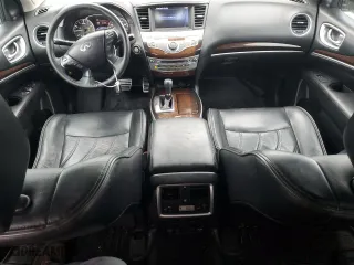 2013 Infiniti JX35 with VIN 5N1AL0MM9DC339929, listed as a Copart auction lot 72847094 with 125,978 mi miles and Salvage Title. Bid and sale history available at carsss.com. Image 8.