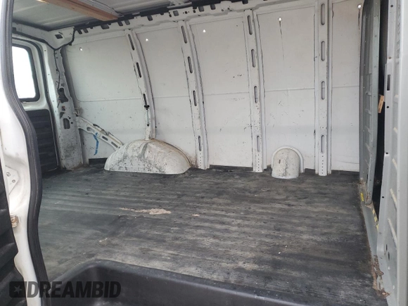 2014 Chevrolet Express Cargo Van with VIN 1GCWGFBA9E1122629, listed as a Copart auction lot 81180664 with 166,832 mi miles and Clean Title. Bid and sale history available at carsss.com. Image 11.