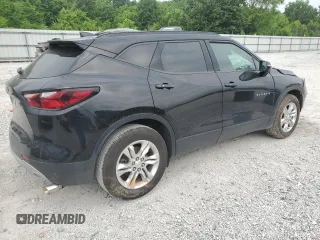 2020 Chevrolet Blazer LT with VIN 3GNKBCRSXLS682043, listed as a Copart auction lot 55614095 with Not provided miles and Salvage title. Bid and sale history available at DreamBid. Image 3.
