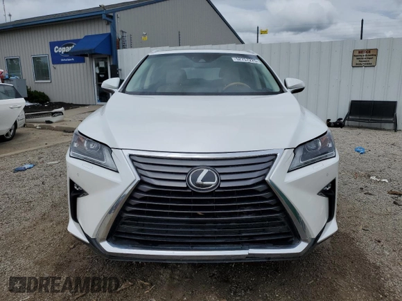 2018 Lexus RX 350L Premium with VIN JTJDZKCA1J2009350, listed as a Copart auction lot 52757225 with Not provided miles and Non repairable. Bid and sale history available at DreamBid. Image 5.