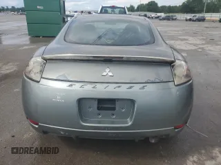 2008 Mitsubishi Eclipse GS with VIN 4A3AK24F88E040573, listed as a Copart auction lot 52558584 with 166,424 mi miles and Salvage Title. Bid and sale history available at DreamBid. Image 6.