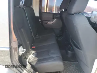 2014 Jeep Wrangler Unlimited Sport with VIN 1C4BJWDG8EL261074, listed as a Copart auction lot 87631195 with 163,225 mi miles and Salvage Title. Bid and sale history available at carsss.com. Image 12.