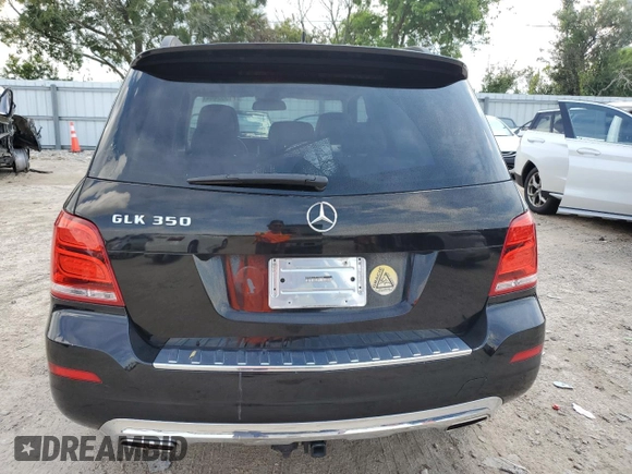 2015 Mercedes-Benz GLK 350 with VIN WDCGG5HB2FG402366, listed as a Copart auction lot 71533444 with 49,349 mi miles and Non Repairable. Bid and sale history available at DreamBid. Image 6.