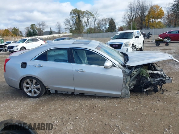 2015 Cadillac ATS Luxury RWD z VIN 1G6AB5RXXF0123831, wystawiony jako IAAI lot #40754245 z przebiegiem Nie podano mil oraz . Historia ofert i sprzedaży dostępna na DreamBid. Obrazek 13.