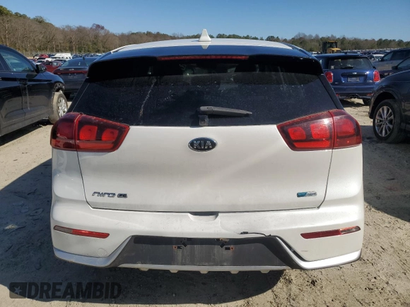 2017 Kia Niro LX with VIN KNDCB3LC8H5048892, listed as a Copart auction lot 50277875 with 247,155 mi miles and Salvage Title. Bid and sale history available at carsss.com. Image 6.