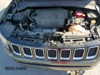 2019 Jeep Compass Latitude with VIN 3C4NJDBB2KT807702, listed as a Copart auction lot 80241785 with 62,335 mi miles and Salvage title. Bid and sale history available at DreamBid. Image 15.