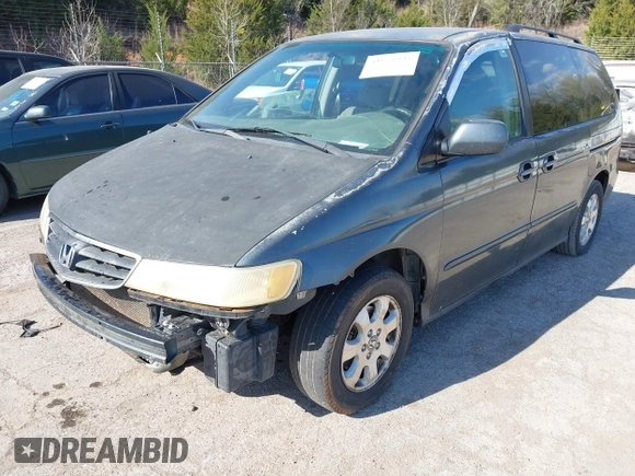 2004 Honda Odyssey EX z VIN 5FNRL18644B044510, wystawiony jako IAAI lot #41868221 z przebiegiem 278 296 mil mil oraz . Historia ofert i sprzedaży dostępna na DreamBid. Obrazek 2.