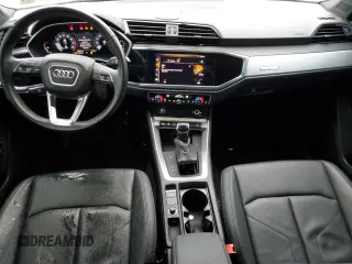 2021 Audi Q3 Premium with VIN WA1AUCF35M1117045, listed as a Copart auction lot 69658452 with 9,015 mi miles. Bid and sale history available at carsss.com. Image 8.