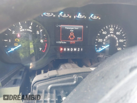 2017 Ford F-150 XL with VIN 1FTEW1CP7HKC83502, listed as a IAAI auction lot 41485951 with 117,373 mi miles and . Bid and sale history available at DreamBid. Image 7.