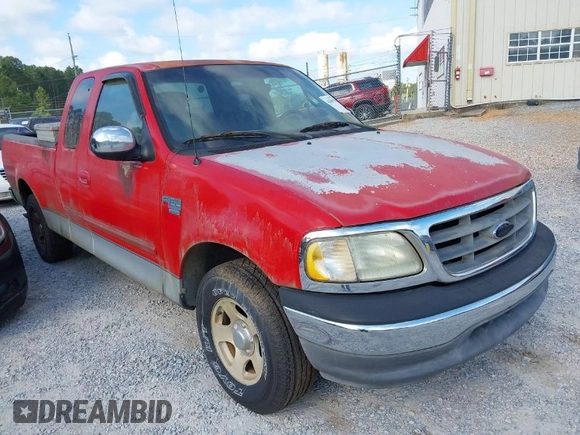 2002 Ford F-150 XL with VIN 1FTRX17W12NA07936, listed as a IAAI auction lot 42068598 with 1 mi miles. Bid and sale history available at carsss.com. Image 1.