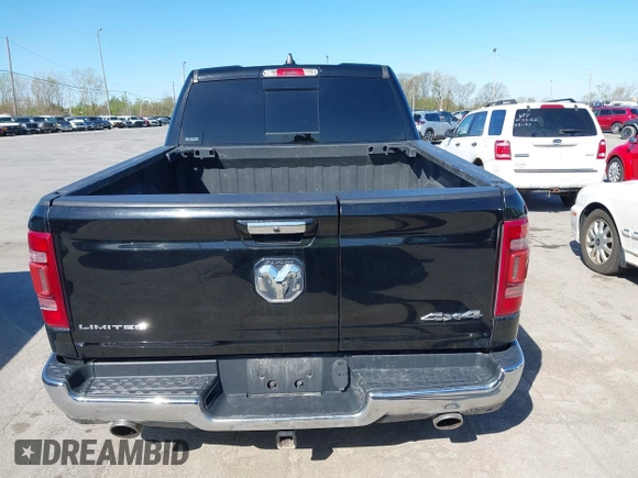 2020 Ram 1500 Limited with VIN 1C6SRFHT1LN219449, listed as a IAAI auction lot 42124421 with 117,976 mi miles and . Bid and sale history available at DreamBid. Image 16.
