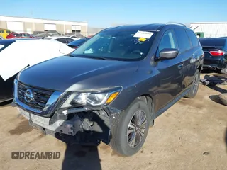 2017 Nissan Pathfinder SV with VIN 5N1DR2MM2HC613081, listed as a IAAI auction lot 41644059 with 137,371 mi miles. Bid and sale history available at carsss.com. Image 19.