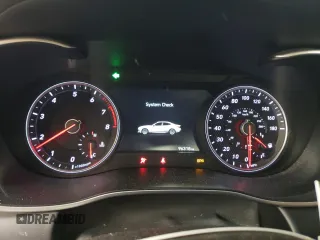 2019 Genesis G70 2.0T Advanced with VIN KMTG44LA5KU025181, listed as a Copart auction lot 77396194 with 96,318 mi miles and Salvage Title. Bid and sale history available at carsss.com. Image 9.