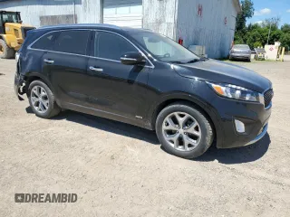 2017 Kia Sorento SX with VIN 5XYPKDA52HG228405, listed as a Copart auction lot 64963725 with 91,079 mi miles and Clean title. Bid and sale history available at DreamBid. Image 4.