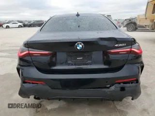 2021 BMW 4 Series 430i with VIN WBA53AP09MCF95380, listed as a Copart auction lot 70993314 with 36,380 mi miles and Salvage Title. Bid and sale history available at DreamBid. Image 6.