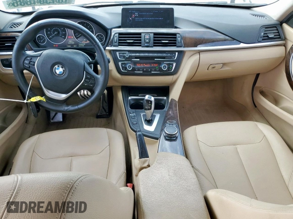 2015 BMW 3 Series 328i with VIN WBA3A5G5XFNS90734, listed as a Copart auction lot 65254575 with 116,664 mi miles and Salvage title. Bid and sale history available at DreamBid. Image 8.