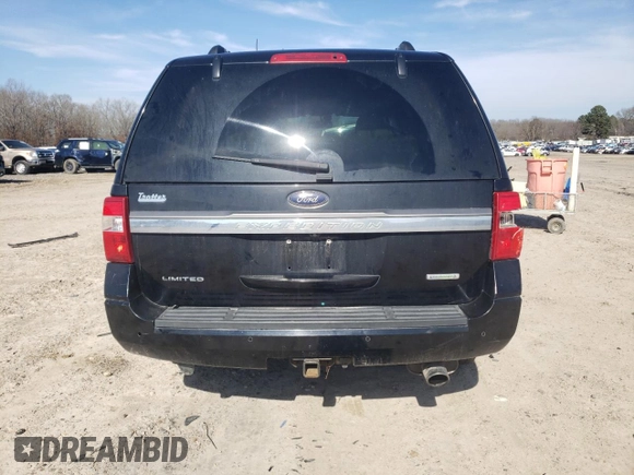 2017 Ford Expedition Limited with VIN 1FMJU1KT2HEA19942, listed as a Copart auction lot 42597875 with 160,181 mi miles and Salvage title. Bid and sale history available at DreamBid. Image 6.