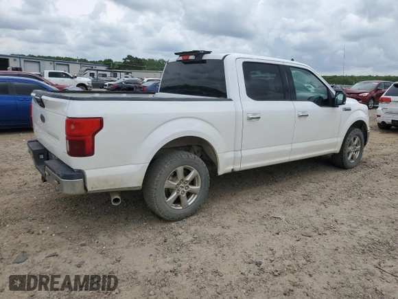 2019 Ford F-150 XL with VIN 1FTEW1C56KFA68465, listed as a Copart auction lot 54219065 with 180,930 mi miles and Clean Title. Bid and sale history available at carsss.com. Image 3.