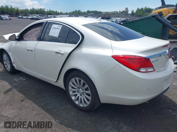 2012 Buick Regal Turbo Premium 1 with VIN 2G4GS5EV2C9143273, listed as a IAAI auction lot 42681584 with 128,461 mi miles and . Bid and sale history available at DreamBid. Image 3.