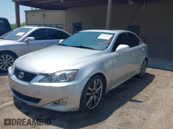 2008 Lexus IS 250 with VIN JTHBK262085065063, listed as a IAAI auction lot 42142865 with 277,892 mi miles. Bid and sale history available at carsss.com. Image 2.