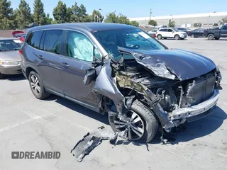 2018 Honda Pilot EX-L with VIN 5FNYF6H52JB062393, listed as a IAAI auction lot 42558105 with 115,661 mi miles and . Bid and sale history available at DreamBid. Image 1.