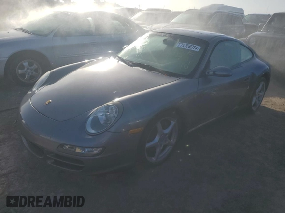 2006 Porsche 911 Carrera with VIN WP0AA29976S716891, listed as a Copart auction lot 73789914 with 0 mi miles and Non Repairable. Bid and sale history available at carsss.com. Image 1.