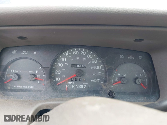 2001 Mercury Grand Marquis LS z VIN 2MEFM75W11X610723, wystawiony jako IAAI lot #42208567 z przebiegiem 190 397 mil mil oraz . Historia ofert i sprzedaży dostępna na DreamBid. Obrazek 7.