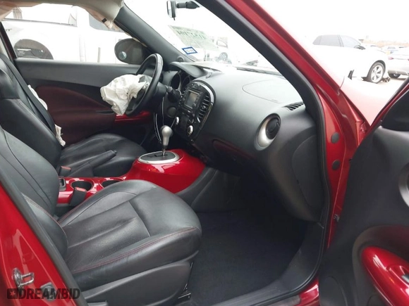 2012 Nissan Juke SL with VIN JN8AF5MR6CT117890, listed as a IAAI auction lot 41527104 with 167,252 mi miles. Bid and sale history available at carsss.com. Image 5.