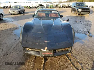 1981 Chevrolet Corvette with VIN 1G1AY8760B5101124, listed as a Copart auction lot 87115654 with 55,201 mi miles and Clean Title. Bid and sale history available at carsss.com. Image 5.
