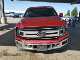 2018 Ford F-150 XL with VIN 1FTEX1CP8JKF82029, listed as a Copart auction lot 55521375 with 90,475 mi miles and Salvage title. Bid and sale history available at DreamBid. Image 5.