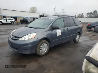 2008 Toyota Sienna CE with VIN 5TDZK23C98S108161, listed as a Copart auction lot 45525695 with 209,785 mi miles and Salvage Title. Bid and sale history available at carsss.com. Image 1.